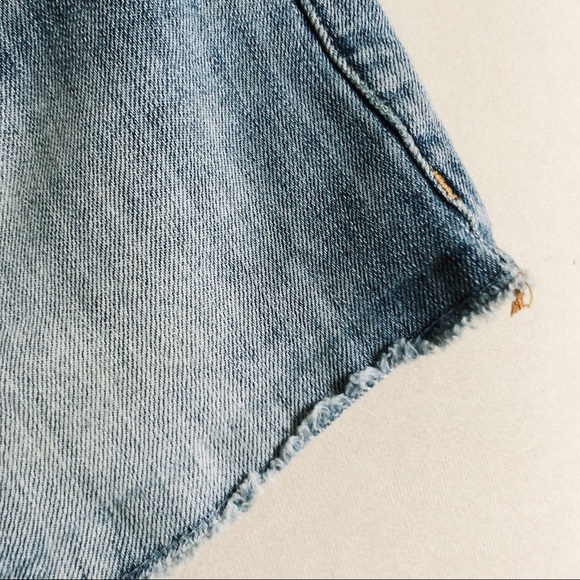 Aritzia Talula Jean Shorts with Raw Hem - Picture 6 of 7